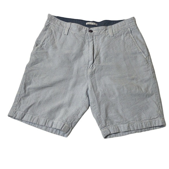 Nautica Other - Nautica SZ 30 Mens Seersucker Shorts